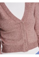 Cardigan Dama Only Onlleva Puff Dusty Rose /Melange