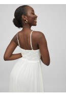 Rochie Vila Vippreya Singlet Ankle Cloud Dancer