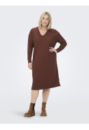 Rochie Only Carmakoma Essie Cherry Mahogany