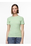 Tricou Dama Pieces Pcruka Absinthe Green/Cloud Dancer