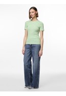 Tricou Dama Pieces Pcruka Absinthe Green/Cloud Dancer