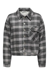Women Jacket Only Onlkerstin Check Obsidian