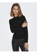 Women Sweater Jdymagda Rib Black