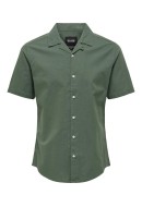 Camasa Barbati Only&Sons Onsalvaro Ss Resort Oxford Duck Green