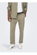 Men Pants Only&Sons Onspete Slim Chino 0022 Chinchilla