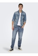 Blugi Barbati Only&Sons Onsavi Camfort 3024 Blue Denim