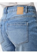 Pantaloni Scurti Dama Pieces Pcpeggy Mw Light Blue Denim