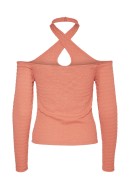 Bluza Dama Vero Moda Vmsika Nynne Off Shoulder Georgia Peach
