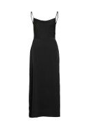 Dress Vila Viravenna Strap Ankle Black