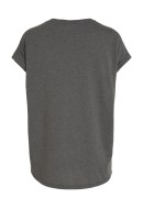 Tricou Dama Vila Vidreamers New V-Neck Medium Grey Melange