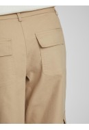 Women Pants  Vila Vicaroline Cargo Nomad/Maritime