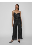 Maieu Dama Vila Vimaia Strap V-Neck Sequin Black
