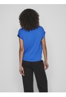 Tricou Dama Vila Viellette Satin Lapis Blue