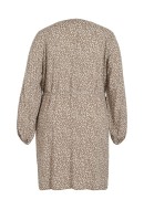 Rochie Vila Vipaya Vneck Short Birch/Pepie