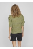 Bluza Dama Vila Vilea V-Neck 2/4 Oil Green