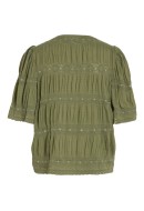 Bluza Dama Vila Vilea V-Neck 2/4 Oil Green