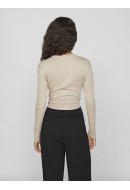 Bluza Dama Vila Vialexia O-Neck Feather Gray