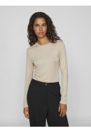 Bluza Dama Vila Vialexia O-Neck Feather Gray