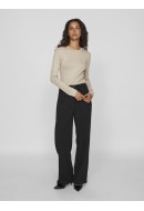 Bluza Dama Vila Vialexia O-Neck Feather Gray