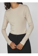 Bluza Dama Vila Vialexia O-Neck Feather Gray