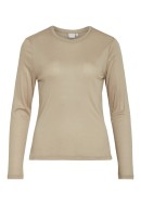 Bluza Dama Vila Vialexia O-Neck Feather Gray