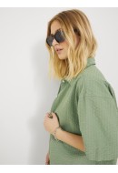Camasa Dama Jjxx Jxliva Oversized Wvn Slit Green