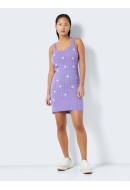 Rochie Noisy May Nmlil U-Neck Paisley Purple Detail Pale Lime Yellow