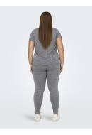 Women T-shirt Only Play Onpivy Vn Train Black/Melange