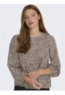 Women Blouse Jacqueline De Young Jdymandy Peplum Tapioca/Ditsy