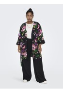 Kimono Dama Only Carmakoma Leona 3/4 Black/Big Floral