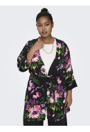 Kimono Dama Only Carmakoma Leona 3/4 Black/Big Floral