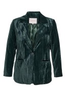 Women Blazer Onlycarmakoma Carmanya Velvet Ponderosa Pine