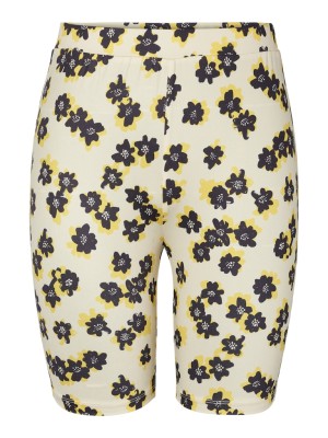 Women Shorts Noisy May Nmsissi Hw Biker Black Aop Flower