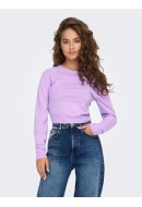 Pulover Dama Only Onlsunny Short O-Neck Purple Rose