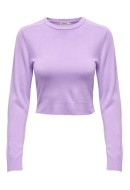 Pulover Dama Only Onlsunny Short O-Neck Purple Rose