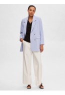 Tricou Dama Selected Slfvessential V-Neck Black