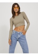 Women Blouse Jjxx Jxfeline Str Rib Incense