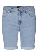 Pantaloni Scurti Dama Vero Moda Vmluna M/R Long Fold Light Blue Denim