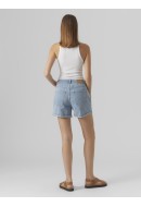 Pantaloni Scurti Dama Vero Moda Vmzuri Hr Loose Light Blue Denim