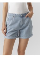 Pantaloni Scurti Dama Vero Moda Vmzuri Hr Loose Light Blue Denim