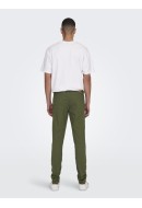 Pantaloni Barbati Only&Sons Onsloom Life Slim Twill 4452 Olive Night