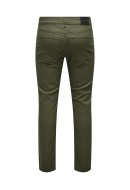 Men Pants Only&Sons Onsloom Life Slim Twill 4452 Olive Night