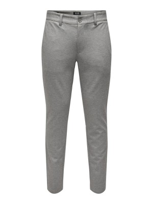 Pantaloni Barbati Only&Sons Onsmark Melange 4455 Chinchilla