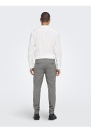 Men Pants Only&Sons Onsmark Melange 4455 Chinchilla