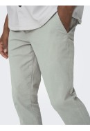 Pantaloni Barbati Only&Sons Onspete Slim Chino 0022 Limestone