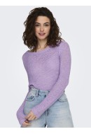 Women Sweater Only Onlgeena Xo Purple Rose