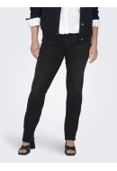 Blugi Dama Onlycarmakoma Caralicia Reg Strt Dot568 Washed Black