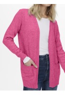 Cardigan Dama Only Onllesly Open Carmine Rose