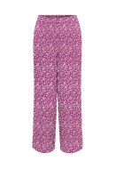 Women Pants  Only Onlnova Lux Tori Slit Very Berry/354 Mono Flower