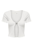 Cardigan Dama Only Onlrandi Butterfly Cloud Dancer